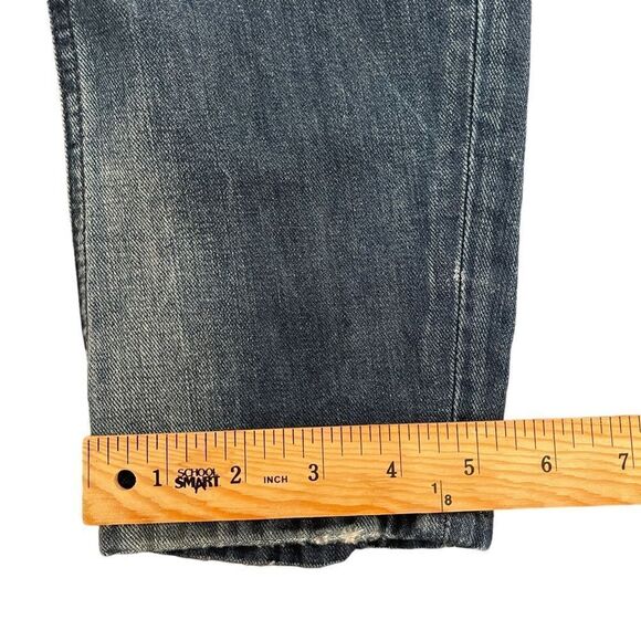 Maison Scotch L'Adorable Distressed Sky Boyfriend Jeans Indigo Women's 25 - Picture 13 of 14